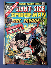 GIANT-SIZE SPIDER-MAN #3, Marvel Comics 1975, 68 pages, Doc Savage