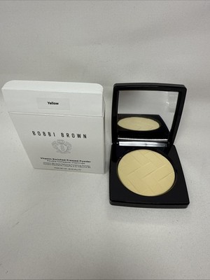 Bobbi Brown Vitamin Enriched Pressed Powder Yellow 8g/.28oz Full Size NIB W20