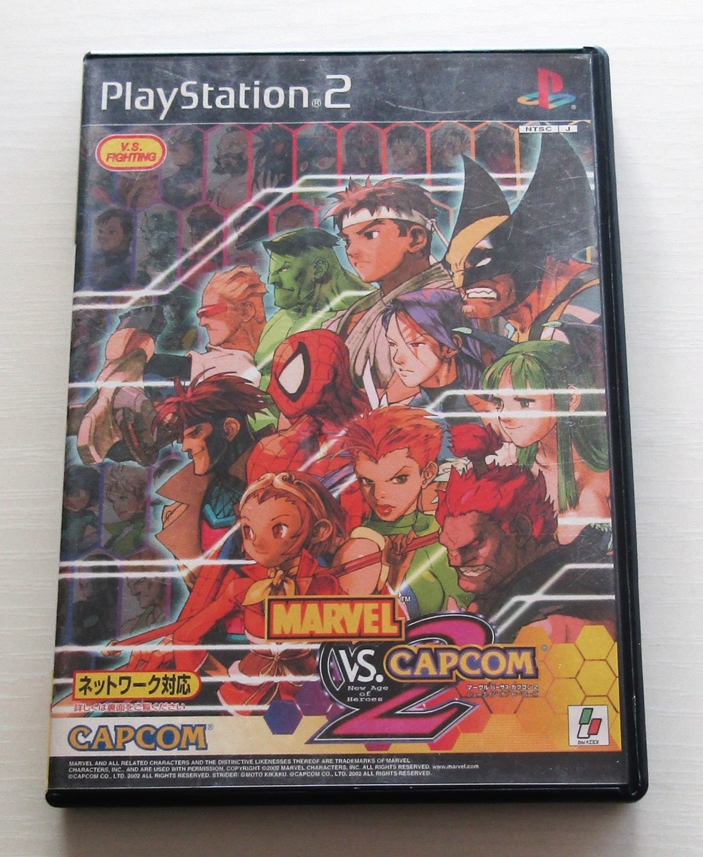 PS2 MARVEL VS. CAPCOM 2 Namco X CAPCOM VS. SNK 2 set of 5
