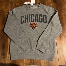 Chicago Bears NFL Men Gray Sweatshirt Small