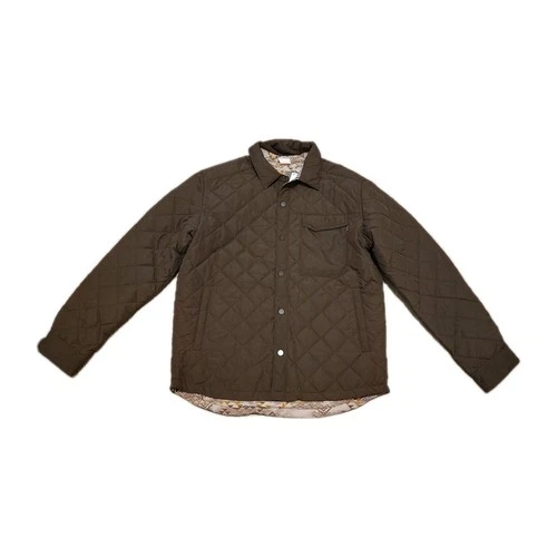 & Lore By Tahoe River Men's Reversible Coat Large Snap Buttons Brown Outerwear  image 2