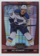 2024-25 O-Pee-Chee Platinum Red Prism 95/199 Jake Neighbours #33 4et