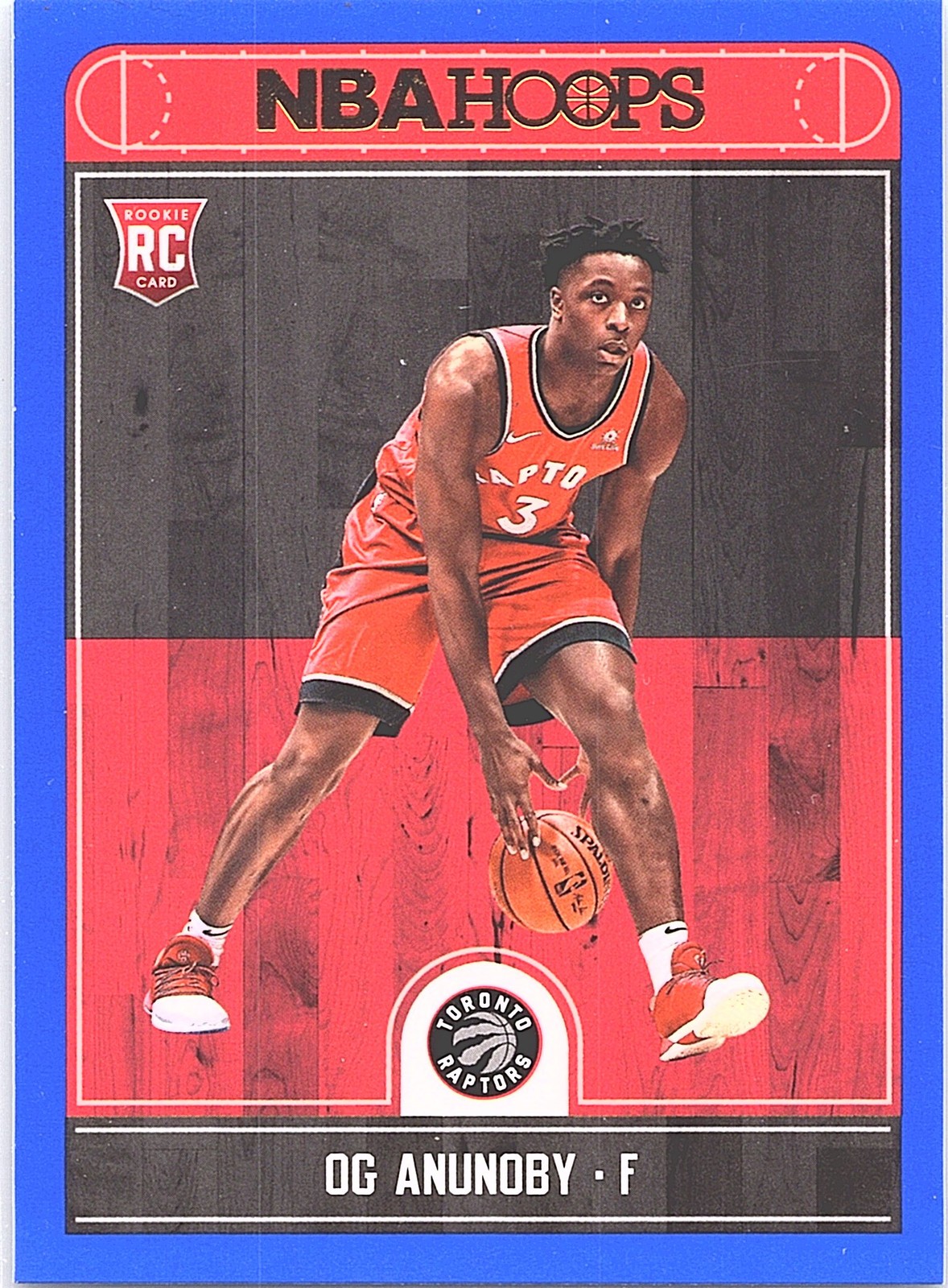 2017-18 Hoops #273 OG Anunoby Blue