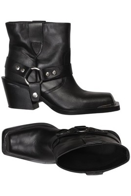 MANGO Stiefel Damen Boots Damenstiefel Winterschuhe Gr. 40 Schwarz #x45cde5