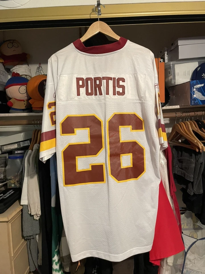 Футболка Washington Redskins Clinton Portis мужская размер XL Reebok белая - Изображение 2 из 4