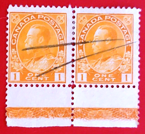 Stamp Inverted Type Canada Stamp 105 Type D Inverted Lathework Used | eBay
