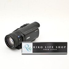 Sony FDR-AX100 Handycam 4K Video Camera Viewfinder Digital Camcorder Tested
