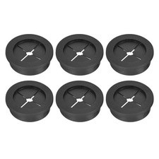 Cable Cord Grommet 1-3/8 Inch Desk Grommet Flexible Rubber Grommets,6 Pcs