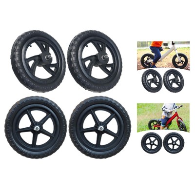 1 Paar Balance Bike Ersetzen Sie die Räder Nylon -Zykluszubehör Modifikation