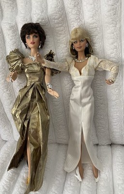 Barbie Dynasty Collection Alexis and Krystle Dolls Edition Nolan Miller NIB Rare