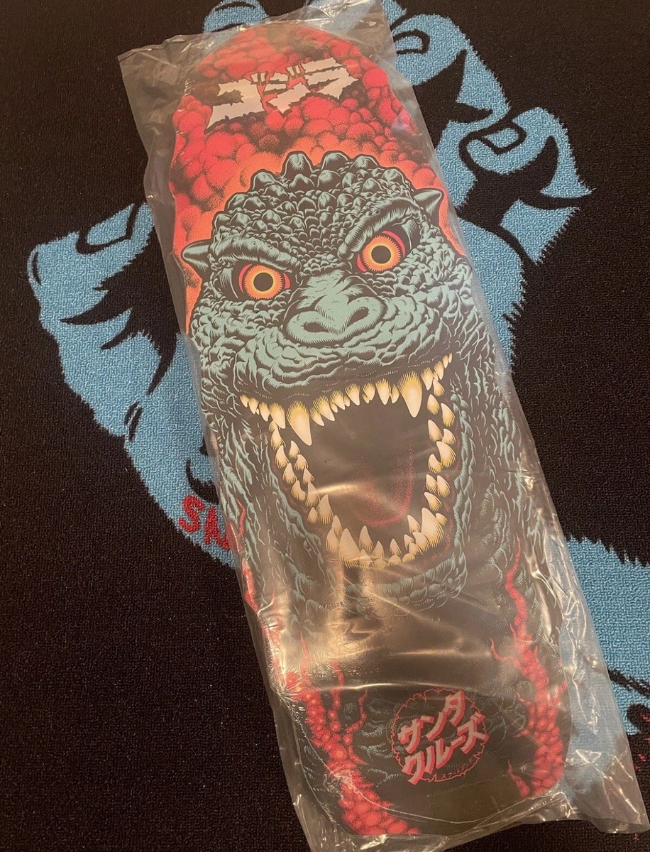 新品Santa Cruz ゴジラ デストロイヤー デッキ 11.0x32.0 Santa Cruz Godzilla Destroyer Skateboard Deck 11.0