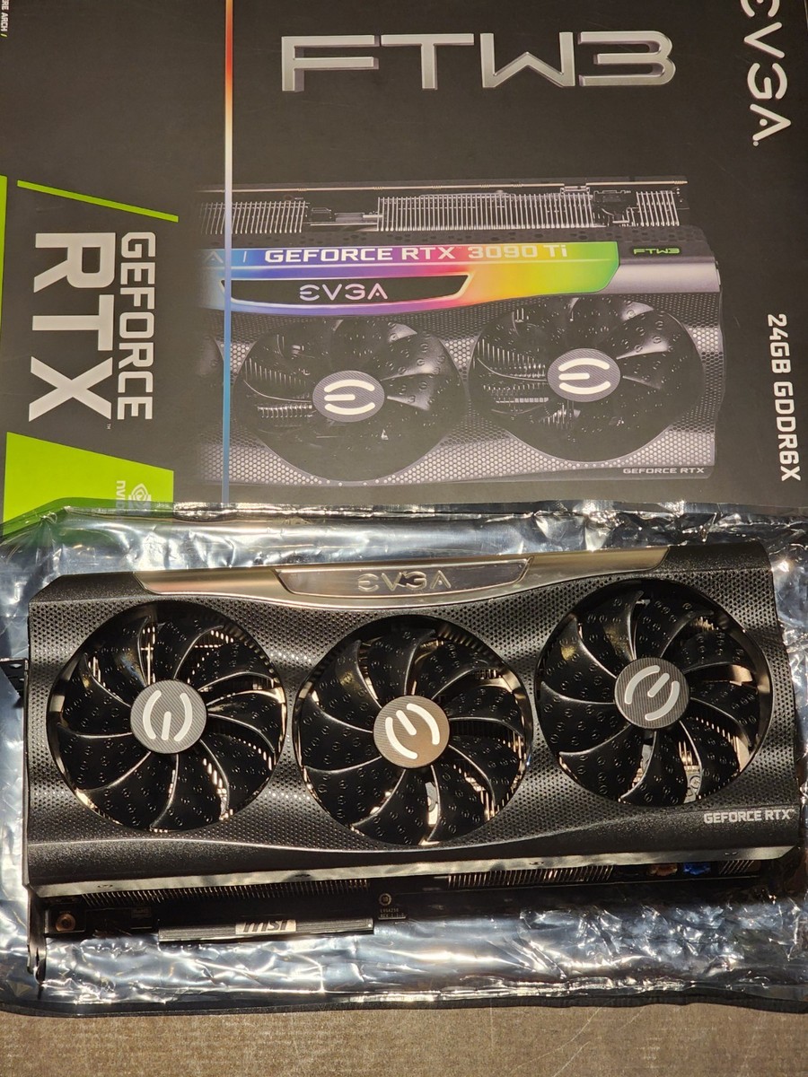 EVGA GeForce RTX 3090 Ti FTW3 GAMING 24GB GDDR6X Graphics Card for