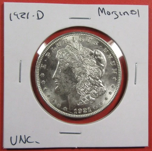 1921-D Morgan Dollar — photo from the most recent tracked eBay sale