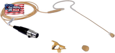 Avl-630-Sh4 Earhook Headset Mic for Shure Wireless Microphone System