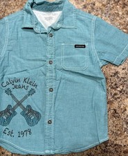 Boy s CALVIN KLEIN Shirt Size 5