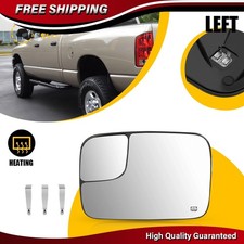 Driver Side Heated Mirror Glass For 2002-2008 Dodge Ram 1500 2003-2009 2500 3500