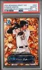 Konnor Griffin 2024 Bowman Draft Sapphire Selections Gold Refractor /50 (PSA 10)