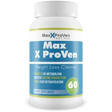 Max X ProVen Weight Loss Cleanse - Body Cleanse & Leptin Detox Weight Management