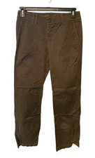 Lee Gold Label Boyfriend Womens 6 Vintage Olive Army Pants Chino Casual