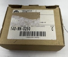 NEW ALLEN BRADLEY 140-MN-0250 MANUAL MOTOR STARTER W/ ADJ OVERLOAD