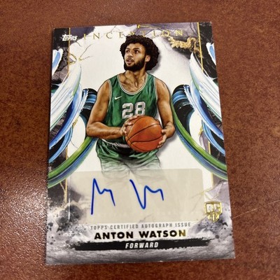 2024-25 Topps Inception ANTON WATSON 2/50 RC Auto Holo Gold Celtics #RA-AW