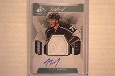 2015-16 SP GAME-USED HOCKEY INKED SWEATERS TYLER TOFFOLI 13/99 # IS-TT
