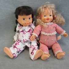 Amsco Doll 14in Rooted Hair Painted Eyes Posable 70's Lot