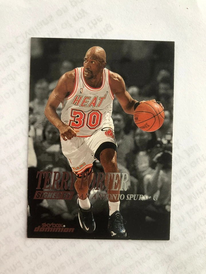 1999 TERRY PORTER Fleer/SkyBox   # 155 Basketball Card. Made in USA - Image 3 of 4