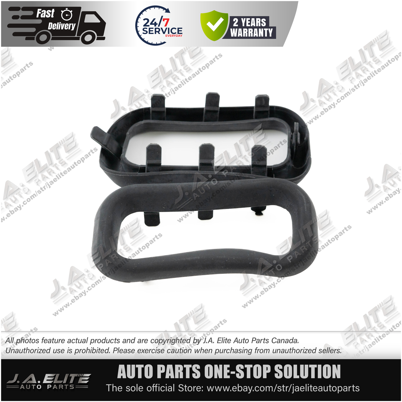 2pcs Genuine Dashboard Panel Gaskets for Maserati Quattroporte(2013+) 673001399