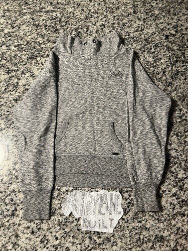 Justice 1/4 Zip Gray Size Xs  - Picture 4 of 5