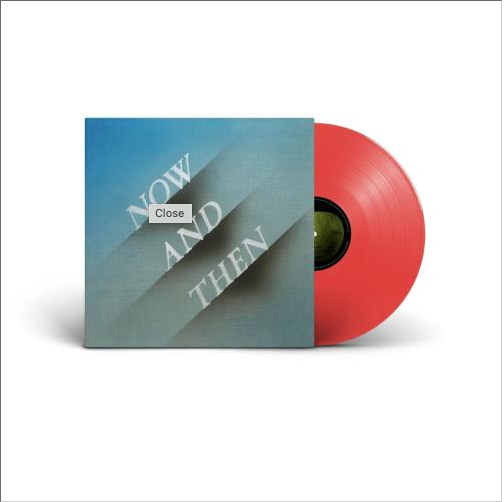The Beatles - Now And Then (Limited Edition, Red Vinyl LP The Beatles - Now And Then (Limited Edition, Red Vinyl LP
