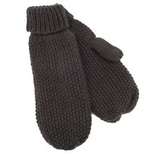 Codello 32098403 Poetry Grunge Knit Gloves Brown New