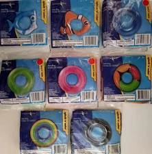 Inflatable Swim Rings Pool Beach 19 to 30 Inch Age 4+: Select: Design