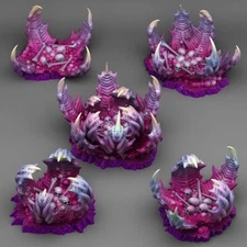 Alien Carnivorous  Plants  Legion Terrain Scenery Tabletop Miniatures 28mm