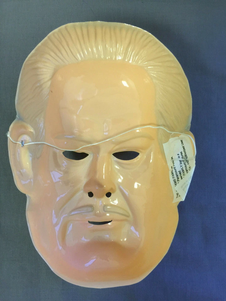 THE ADDAMS FAMILY GOMEZ ADDAMS HALLOWEEN MASK PVC NEW CHILD SIZE - Image 2 of 2