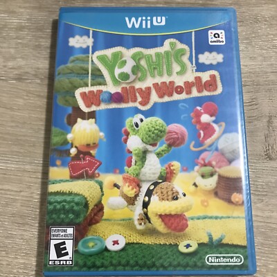 Yoshi's Woolly World (Nintendo Wii U, 2015)  Brand New/ Factory Sealed