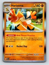 Stage 1 Hariyama HP 140 Arm Thrust Practice Rocket Slap Rarity Orange