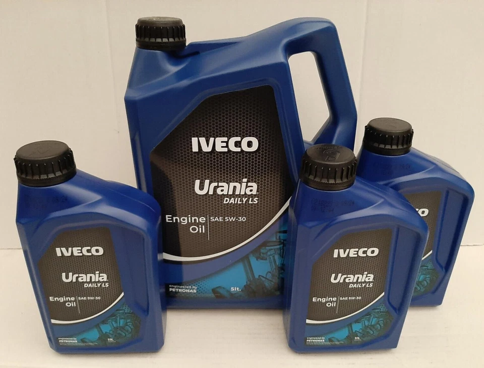 Aceite de motor Petronas Urania Daily LS 5W-30 8 Ltr 10,58 €/l recomendado por Iveco