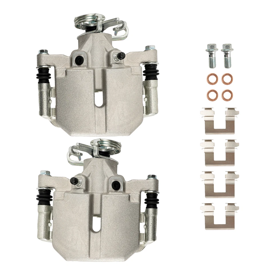 2x Rear Disc Brake Calipers w/ Bracket for Buick Lucerne Cadillac DTS 2006-2011 - Image 3 of 4