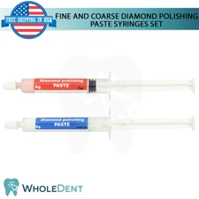 Fine And Coarse Diamond Polishing Paste Set Dental Composite Ceramic Porcelain