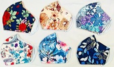 Washable Face Mask Soft Adult Teen Flowers