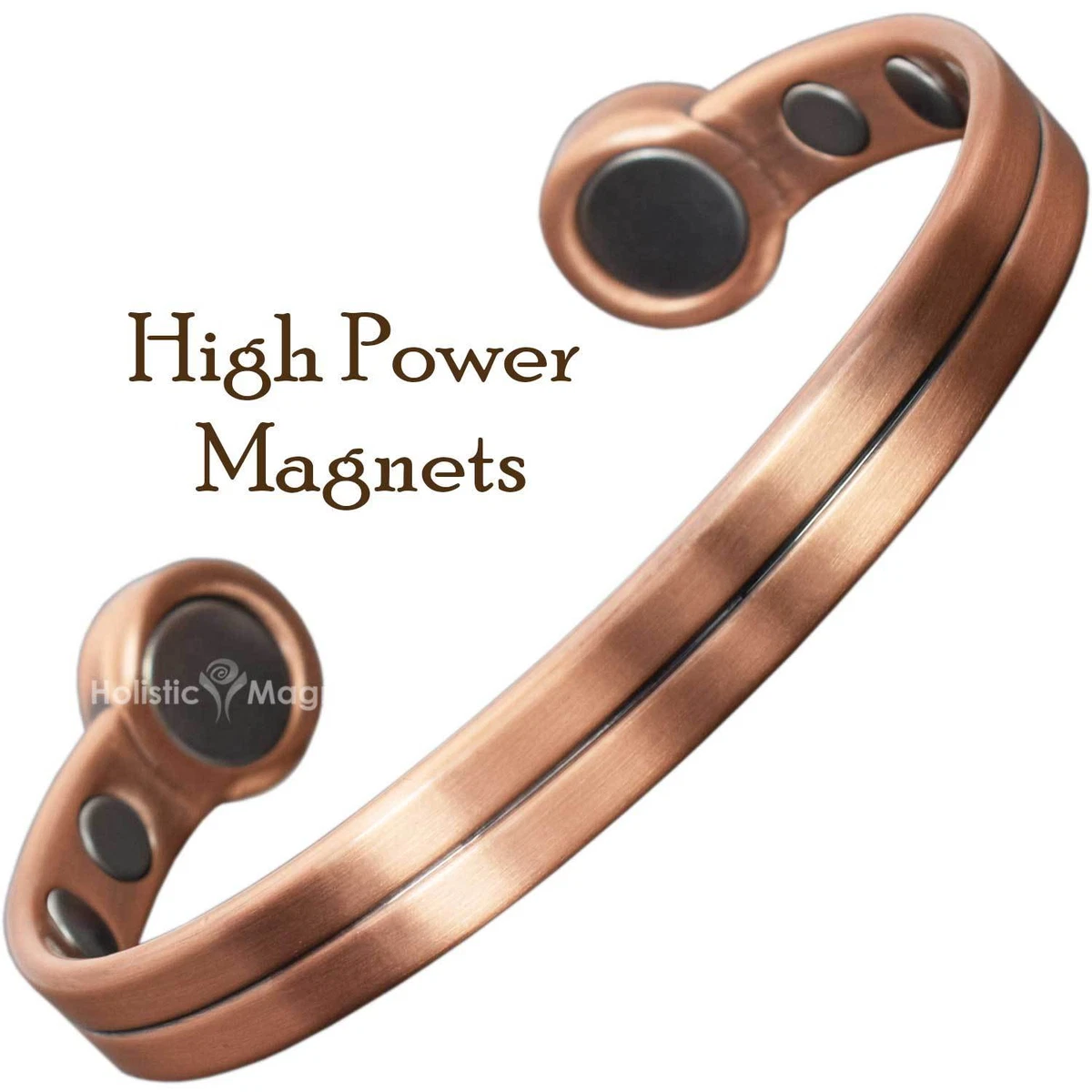 Magnetic Bracelets Men Copper Bracelet Arthritis Health POWERFUL Magnets HPG