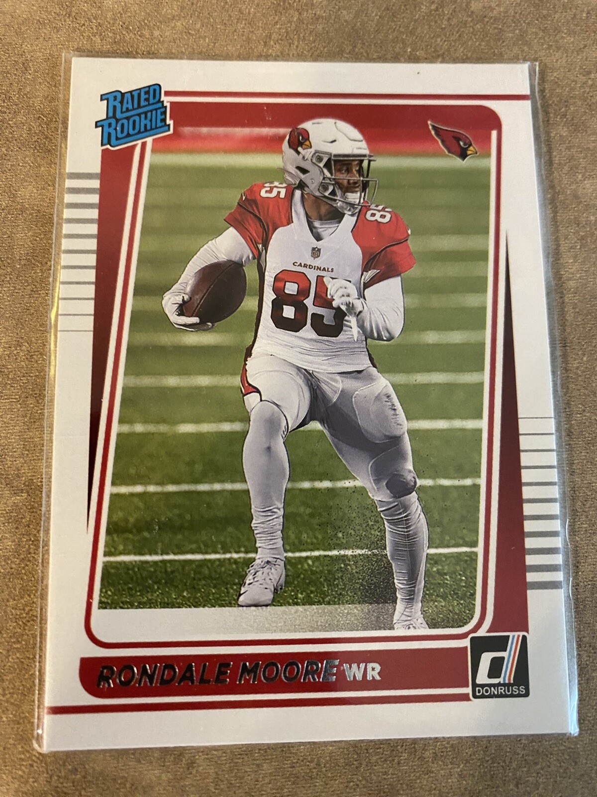 Rondale Moore 2021 Donruss Rated Rookie Card #270
