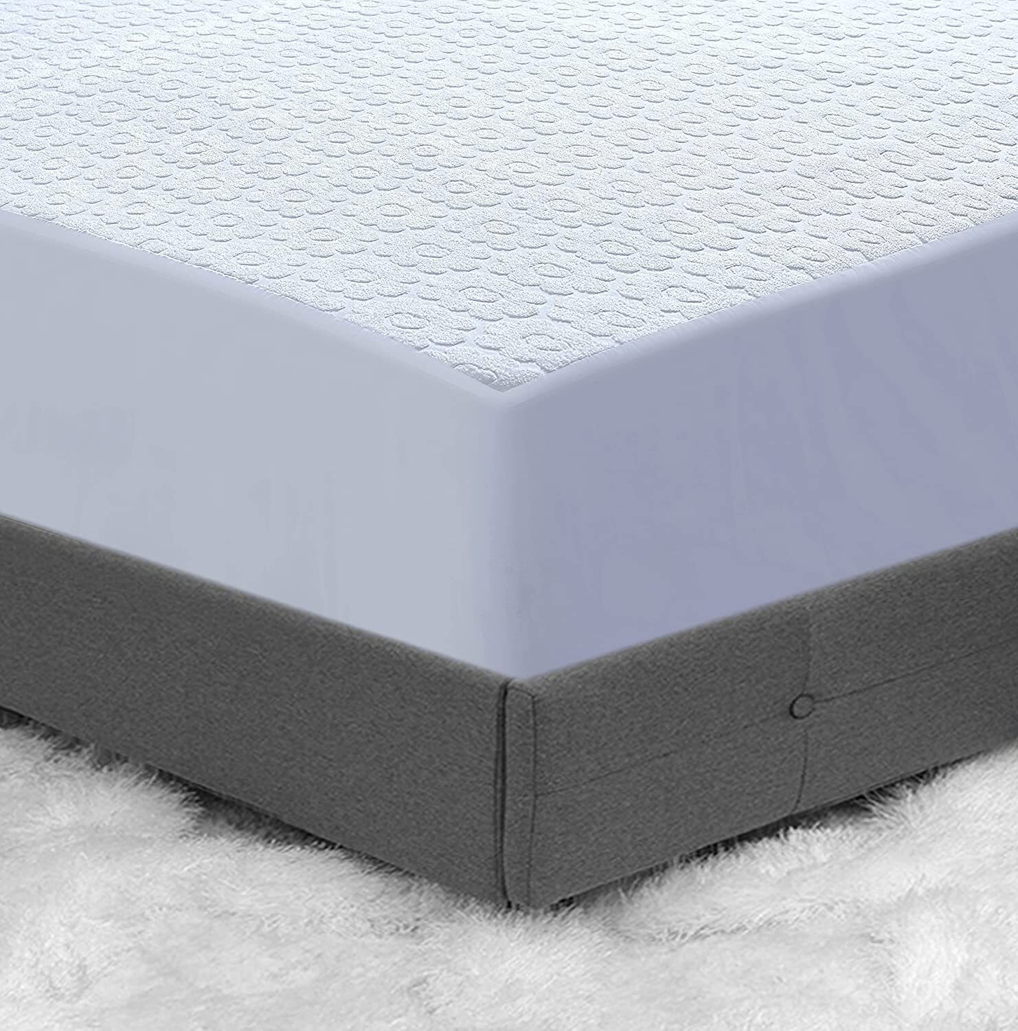 Waterproof Non Noisy Mattress Protector Fitted Sheet Single Double king