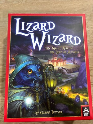 Lizard Wizard: The Magic Age In The Land Of Astoria Board Game New