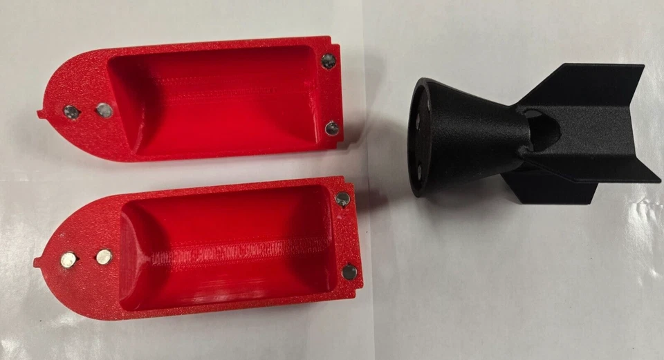 Fake Bomb / Ordinance For RC Airplane : For use with E-Flite Bomb Drop EFLA405 - Image 2 of 4