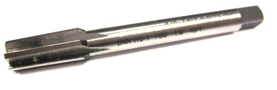 EMUGE Handreibahle Kegelreibahle 1/8'' NPT/NPTF RC 1:16 HSS SchaftØ7 Neu D4231