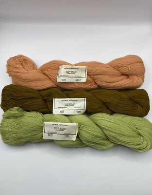 DMC Broder Medicis Needlepoint 100% Wool 8175, 8323, 8420 50g Yarn - 3 50g Hanks