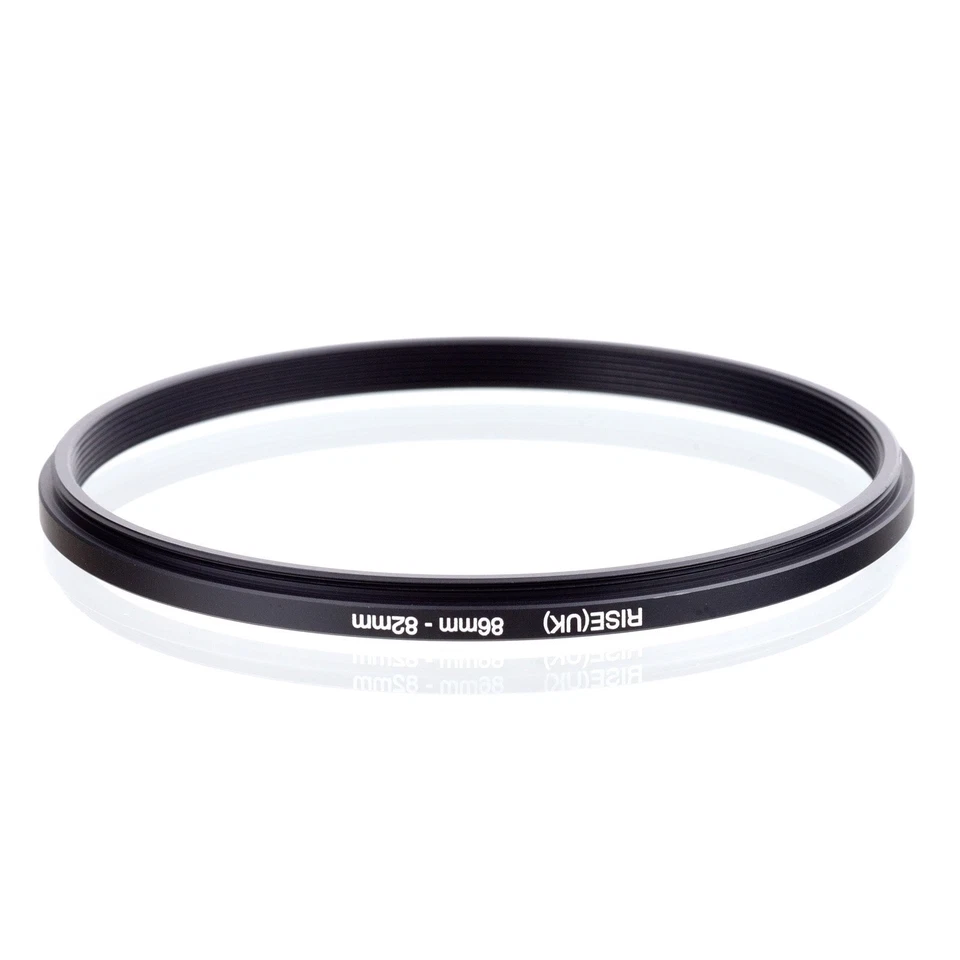 RISE(UK) 86-82mm 86mm -82mm 86mm to 82mm matel Step Down Ring Filter Adapter - Image 2 of 3