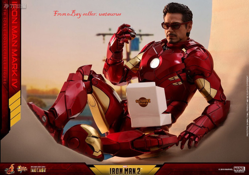 Perfect Hot Toys 1/6 Mms461 Iron Man 2 Mark Iv In Stock New